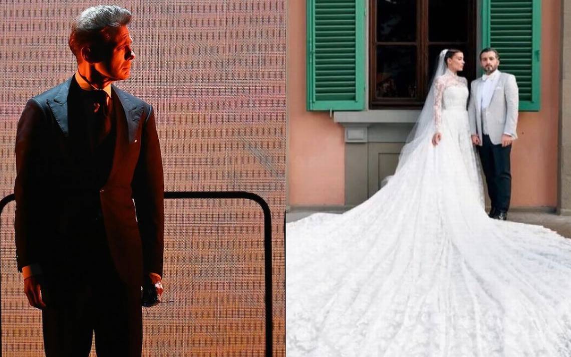 Filtran im genes de Luis Miguel en la boda de Michelle Salas as